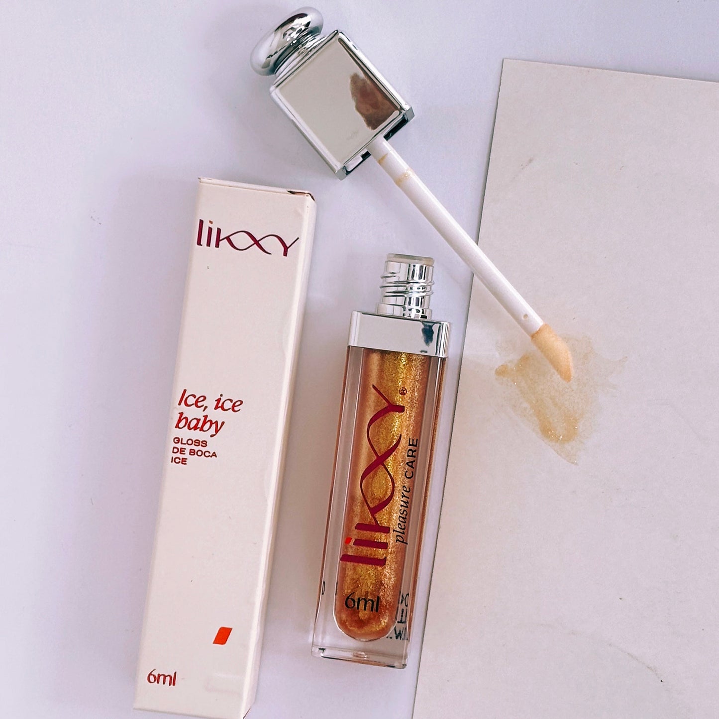 Gloss: Ice, Ice Baby | gloss Labial / sensação: refrescante