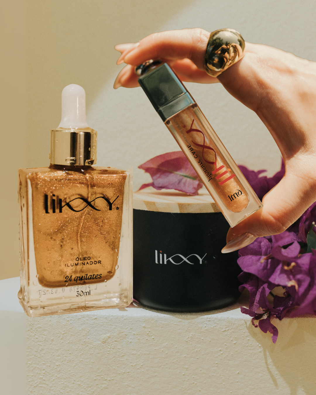BANHO PREMIUM: Vela, Óleo & Gloss