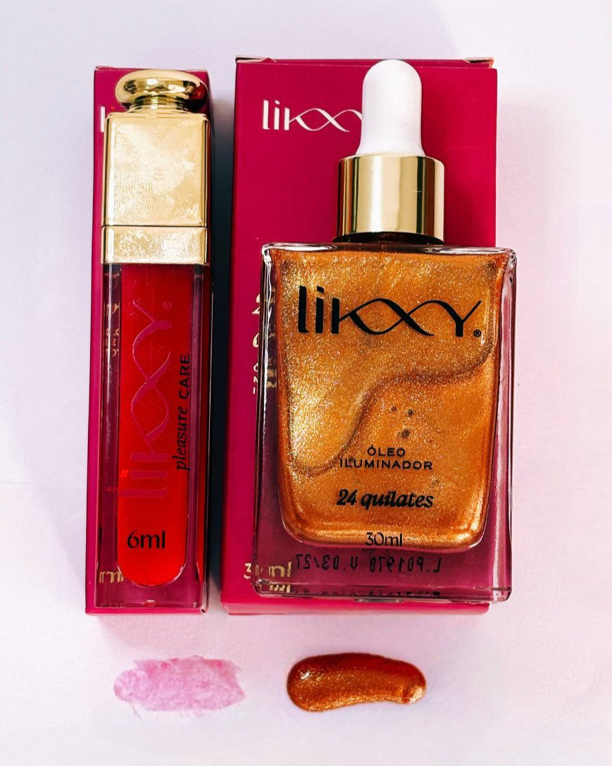 KIT GLOW: 1 Gloss & 1 Óleo