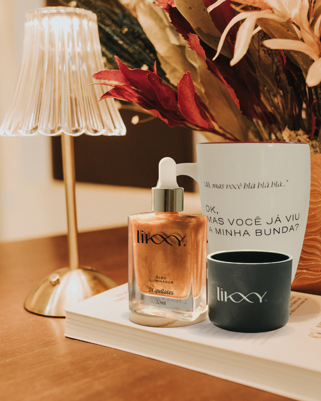 Rise & Shine: Vela, Caneca & Óleo